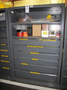 STRONG HOLD 6-DRAWER STORAGE CABINET W/ 2 SHELVES (T-10) LOADING & HANDLING FEE $50-529