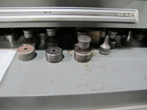 VIDMAR 6-DRAWER TOOL CABINET W/ DIES FOR PIRANHA (T-10) LOADING & HANDLING FEE $50-550