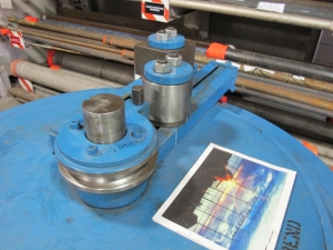 PEDRICK MODEL A-7 HYDRAULIC PIPE BENDING MACHINE S/N 3187 (T-10) LOADING & HANDLING FEE $300-551