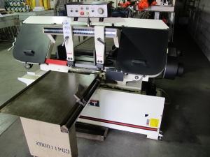 JET MODEL HBS-1321W HORIZONTAL BAND SAW S/N 0703225 (T-10) LOADING & HANDLING FEE $300-553