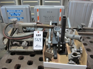 LOT VICTOR TORCH CUTTING SET W/ RAILS (T-10) LOADING & HANDLING FEE $10-564