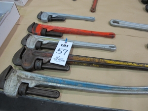LOT (5) ASST'D WRENCHES (T-10) LOADING & HANDLING FEE $10-57