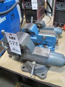 LOT (3) ASST'D BENCH VISES (T-10) LOADING & HANDLING FEE $10-578