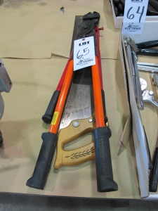 LOT ASST'D BOLT CUTTERS (T-10) LOADING & HANDLING FEE $10-65