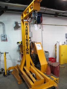 HARRINGTON MODEL HLTI HOIST TESTER, 5-10-TON S/N 69061 (T-10) LOADING & HANDLING FEE $300-671