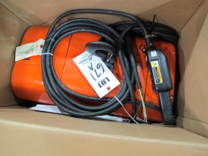 LODESTAR 1-TON ELECTRIC HOIST (T-10) LOADING & HANDLING FEE $25-671A