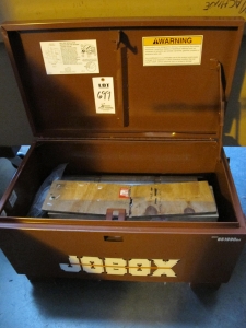 JOB BOX W/ CONTENTS (T-10) LOADING & HANDLING FEE $50-699