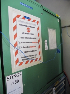 2-DOOR CABINET W/ CONTENTS (T-10) LOADING & HANDLING FEE $50-703