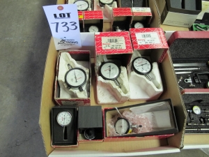 LOT MISC STARRETT DIAL INDICATORS (G-46) LOADING & HANDLING FEE $10-733