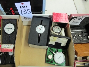 LOT MISC STARRETT DIAL INDICATORS (G-46) LOADING & HANDLING FEE $10-735