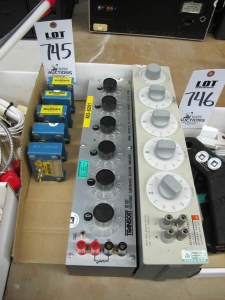 LOT TRANSCAT MODEL 7010T RESISTANCE TEMP DETECTOR SIMULATOR & GENERAL RADIO DECADE CAPACITOR (G-46) LOADING & HANDLING FEE $10-745