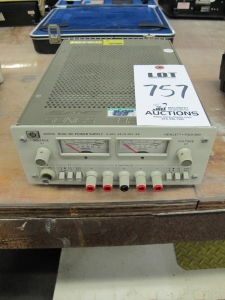 HP MODEL 6205C DUAL DC POWER SUPPLY (G-46) LOADING & HANDLING FEE $10-757