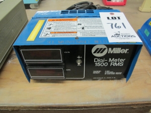 MILLER MODEL 1500 RMS DIGI-METER (G-46) LOADING & HANDLING FEE $10-761
