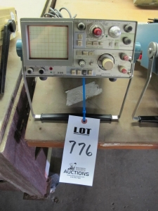 SONY/TEKTRONIX MODEL 335 OSCILLOSCOPE (G-46) LOADING & HANDLING FEE $10-776