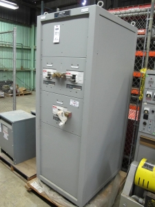 AMETEK MOTOR CONTROL CENTER W/ (3) CUTLER-HAMMER 600 AMP, 2-POLE 600VAC, 250VDC INDUSTRIAL CIRCUIT BREAKERS (G-46) LOADING & HANDLING FEE $25-793