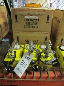 LOT (12) VICTOREEN INSTRUMENT MODEL 6B PORTABLE RADIATION DETECTORS (G-46) LOADING & HANDLING FEE $10-801