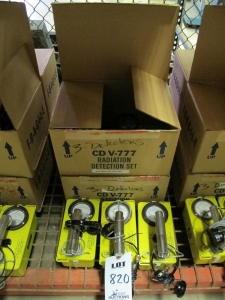 LOT (12) VICTOREEN INSTRUMENT MODEL 6B PORTABLE RADIATION DETECTORS (G-46) LOADING & HANDLING FEE $10-820