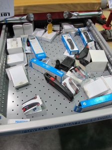 LISTA 5-DRAWER TOOL CABINET W/ CONTENTS (T-10) LOADING & HANDLING FEE $50-87