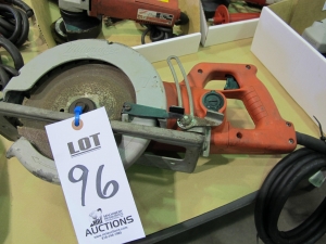 MILWAUKEE ELECTRIC HAND SAW (T-10) LOADING & HANDLING FEE $10-96
