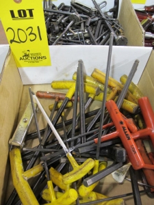LOT ALLEN WRENCHES (G-49) LOADING & HANDLING FEE $10-2031