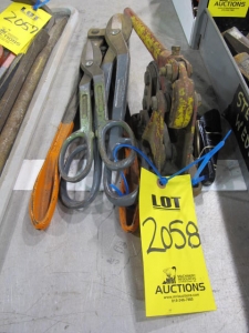 LOT TIN SNIPS (G-49) LOADING & HANDLING FEE $10-2058