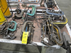 LOT C-CLAMPS (G-49) LOADING & HANDLING FEE $10-2087
