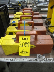 LOT (5) WELDING ROD BOXES (G-49) LOADING & HANDLING FEE $10-2089