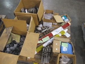 LOT MISC BRACKETS & TOOLING (G-49) LOADING & HANDLING FEE $25-2097