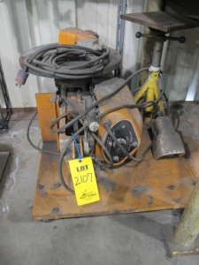 H-FRAME PRESS W/MULTI SPEED POWER UNITS, WILTON 8" MACHINE VISE AND TOOLING (G-49) LOADING & HANDLING FEE $200-2107