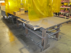 60"X120"X1.5" WELDING TABLE (G-49) LOADING & HANDLING FEE $100-2122