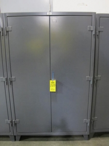 STRONG HOLD 2-DOOR CABINET W/ CONTENTS (G-49) LOADING & HANDLING FEE $50-2128