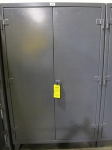 STRONG HOLD 2-DOOR CABINET W/ CONTENTS (G-49) LOADING & HANDLING FEE $50-2129