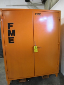STRONG HOLD 2-DOOR CABINET W/ CONTENTS (G-49) LOADING & HANDLING FEE $50-2137