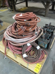 LOT AIR HOSES AND FILTER PACKS (G-49) LOADING & HANDLING FEE $25-2142