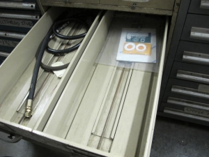 16-DRAWER INDUSTRIAL PARTS CABINET W/ O-RINGS (G-49) LOADING & HANDLING FEE $50-2149