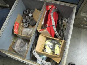 LISTA 10-DRAWER INDUSTRIAL PARTS CABINET W/ BOLTS AND STUDS (G-49) LOADING & HANDLING FEE $50-2150