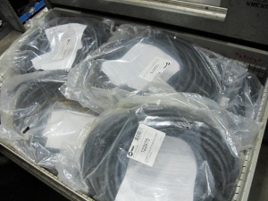 RACK ENGINEERING CO 7-DRAWER INDUSTRIAL PARTS CABINET W/ HOSE, WELDING LEAD AND MISC (G-49) LOADING & HANDLING FEE $50-2151