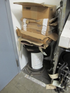 LOT ROOM W/ BOLTS, DRILLS, COUPLINGS, FLANGES, THREADED ROD & RELATED ITEMS (CONTENTS ONLY, NO SHELVING) (G-49) (TO BE PURCHASED ONLY BY AN INSURED BUYER, TO BE LOADED BY HAND. NO FORKLIFT USE ALLOWED.)-2158