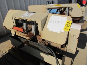 KALAMAZOO HORIZONTAL BANDSAW, PARTS ONLY (G-49) LOADING & HANDLING FEE $50-2162