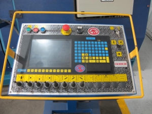 2002 MG ITALIA HELLER CNC 4 ROLL PLATE BENDER, TYPE EH-325 E, HYDRAULIC, 380 MM TOP ROLL, 350 MM LOWER ROLL, 290 MM SIDE ROLL, MAX. BENDING LENGTH 3.100MM, MAX. THICKNESS 25 MM, CN-WIN 98 CNC CONTROL, S/N 01262 (G-49) LOADING & HANDLING FEE $2,500-2183