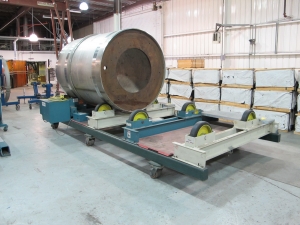 2001 PANDJIRIS PR-30 POWER TANK TURNING ROLL, 30,000 LB TURNING CAPACITY, 17,000 LB LOAD CAPACITY, 6" TO 180" DIAMETER RANGE, PIPE DIAMETER RANGE: 6" -15', 16" WHEELS, S/N 13212X00-1 (G-49) LOADING & HANDLING FEE $1,000-2185