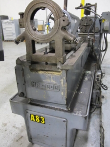 MORI SEIKI MR 2000 ENGINE LATHE, 20" X 80" CC, 11.75" SWING OVER CROSS SLIDE, 8" 4 JAW CHUCK, 4" HOLE THRU, 22.4-1120 RPM, TAILSTOCK, STEADY REST, S/N 4572 (G-49) LOADING & HANDLING FEE $750-2189