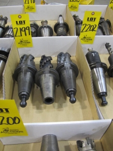 LOT (3) 50 TAPER TOOL HOLDERS (G-49) LOADING & HANDLING FEE $10-2199