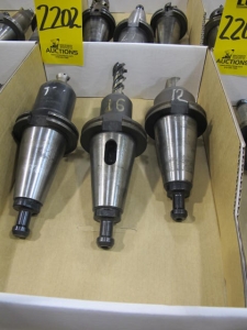 LOT (3) 50 TAPER TOOL HOLDERS (G-49) LOADING & HANDLING FEE $10-2202