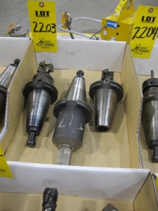 LOT (3) 50 TAPER TOOL HOLDERS (G-49) LOADING & HANDLING FEE $10-2203