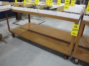 30"X60" PORTABLE METAL TABLE (G-49) LOADING & HANDLING FEE $50-2257