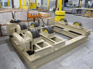 2007 PANDJIRIS PR-50 PR POWER TANK TURNING ROLLS, 50,000 LB TURNING CAPACITY, 10,000 LB LOAD CAPACITY, 6” to 180” DIAMETER RANGE, PIPE DIAMETER RANGE: 6” -15’, 16” WHEELS, S/N 13213X07 (G-49) LOADING & HANDLING FEE $25-2278