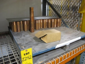 LOT (19) PALLETS FLANGE PIPE, FLAT & ROUND STOCK (G-49) LOADING & HANDLING FEE $475-2282