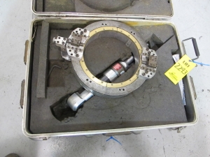 TRI-TOOL 10" OD GROOVE NOZZLE, CLAM SHELL MACHINING SYSTEM W/ DRIVE (G-49) LOADING & HANDLING FEE $25-2293