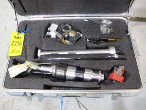 TRI-TOOL 1"-2.5" OD GROOVE NOZZLE, CLAM SHELL MACHINING SYSTEM W/ DRIVE (G-49) LOADING & HANDLING FEE $25-2296